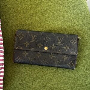 Louis Vuitton Monogram Continental Wallet - Dark Brown & Gold Hardware